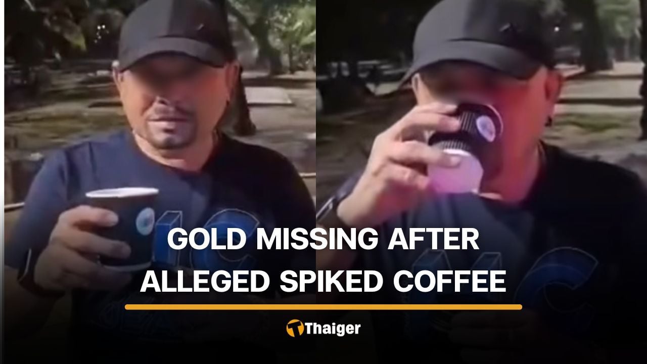طرق طرق سائق في بوكيت فقد الذهب بعد قهوة يُزعم أنها مفبركة