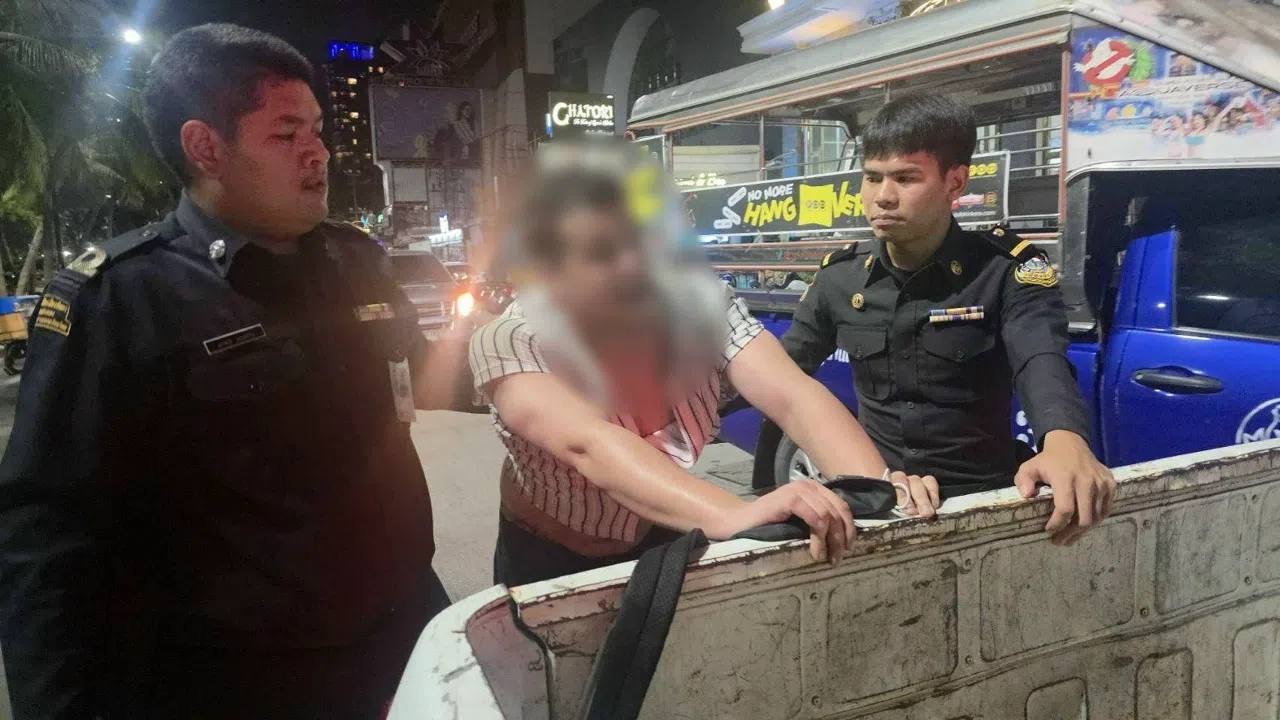 पट्टाया में बिल का भुगतान करने से इनकार करने और पुलिस का विरोध करने के बाद एक विदेशी को हिरासत में लिया गया।